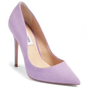 Steve Madden Lavender Heels Elegant Suede Stilettos